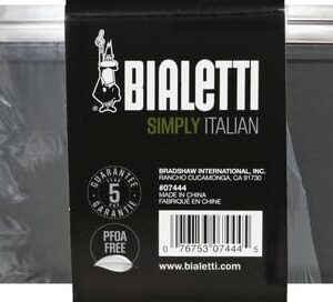 Bialetti Simply Italian Nonstick Covered Sauce Pan, 1.9 quart, Multicolored