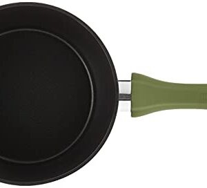 Bialetti Simply Italian Nonstick Covered Sauce Pan, 1.9 quart, Multicolored