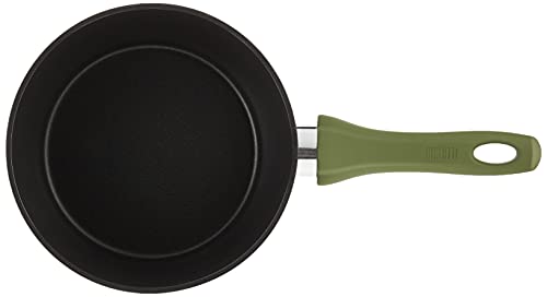 Bialetti Simply Italian Nonstick Covered Sauce Pan, 1.9 quart, Multicolored