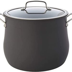 Cuisinart 12-Quart Stockpot, Hard Anodized Contour Stainless Steel w/Cover, 6466-26