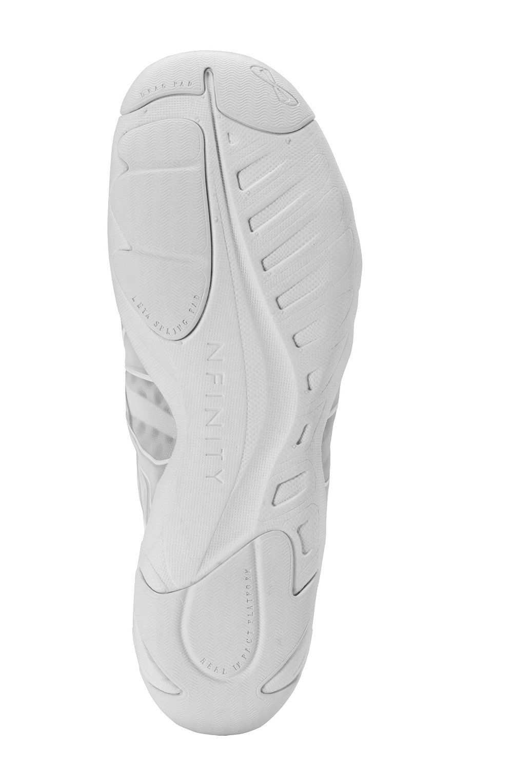 Nfinity Vengeance Cheer Shoe -Adult & Youth Competition Gear- white - Youth 11