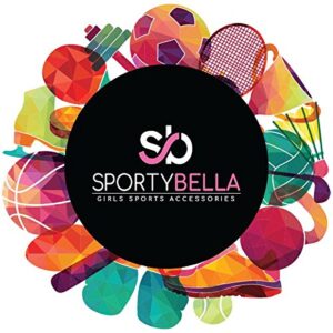 Sportybella Multicolored Cheer Hair Ties- Hair Accessories For Girls, Women, Teens & Grils. No Crease, No Tug Elastic Hair Ties Set. Ponytail Holders for Cheerleaders, Cheer Teams & Coaches, 8pcs.