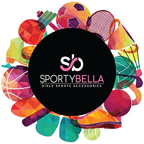 Sportybella Multicolored Cheer Hair Ties- Hair Accessories For Girls, Women, Teens & Grils. No Crease, No Tug Elastic Hair Ties Set. Ponytail Holders for Cheerleaders, Cheer Teams & Coaches, 8pcs.