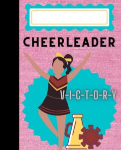 cheerleader composition notebook