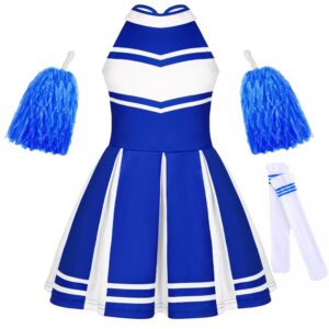 davsolly toddler cheerleading costume for girls cheerleading outfit for birthday party halloween cosplay cheerleader gifts