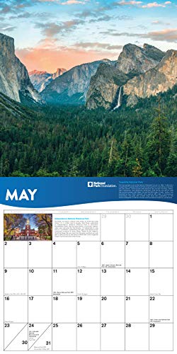 2021 National Park Foundation Wall Calendar: A 12-Month Nature Calendar & Photography Collection (Monthly Calendar)