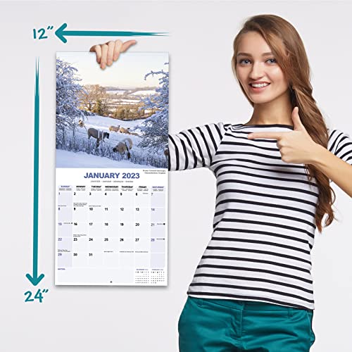 Photography Calendar - Seasons Calendar - Calendars 2022 - 2023 Wall Calendars - Sunset Calendar - Photo Calendar - Seasons 16 Month Wall Calendar by Avonside