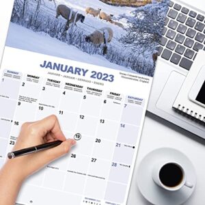 Photography Calendar - Seasons Calendar - Calendars 2022 - 2023 Wall Calendars - Sunset Calendar - Photo Calendar - Seasons 16 Month Wall Calendar by Avonside