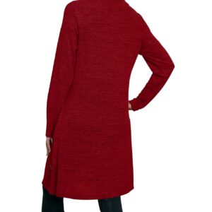 Sweater Dress Ugly Christmas Sweater Dress Womens Dresses Long Sleeve Red XL