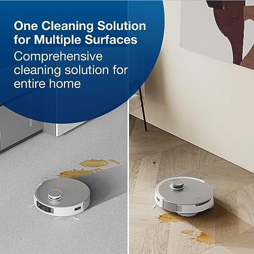 ECOVACS Multi-Surface Floor Cleaning Solution, Compatible with DEEBOT T30S COMBO / T30S / X2 COMBO/ X2 OMNI/ T20 OMNI / X1 OMNI / X1 TURBO / T10 OMNI, 1L