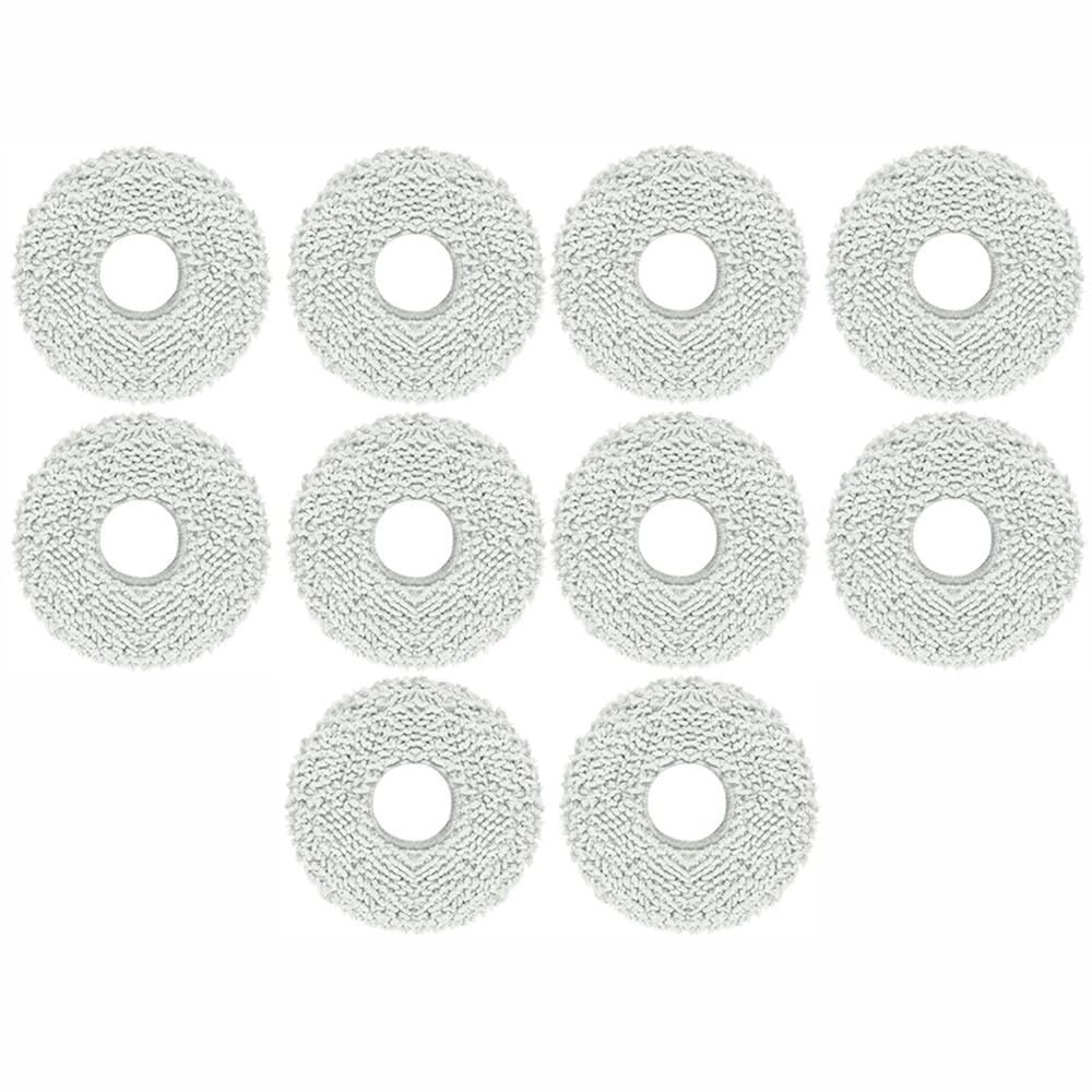 10pcs Mop pads for Ecovacs DEEBOT X1 Omni X1 Turbo T20 Omni T10 Omni X2 Omni T30S Deebot T20 Omni Accessories Deebot Mopping Pads