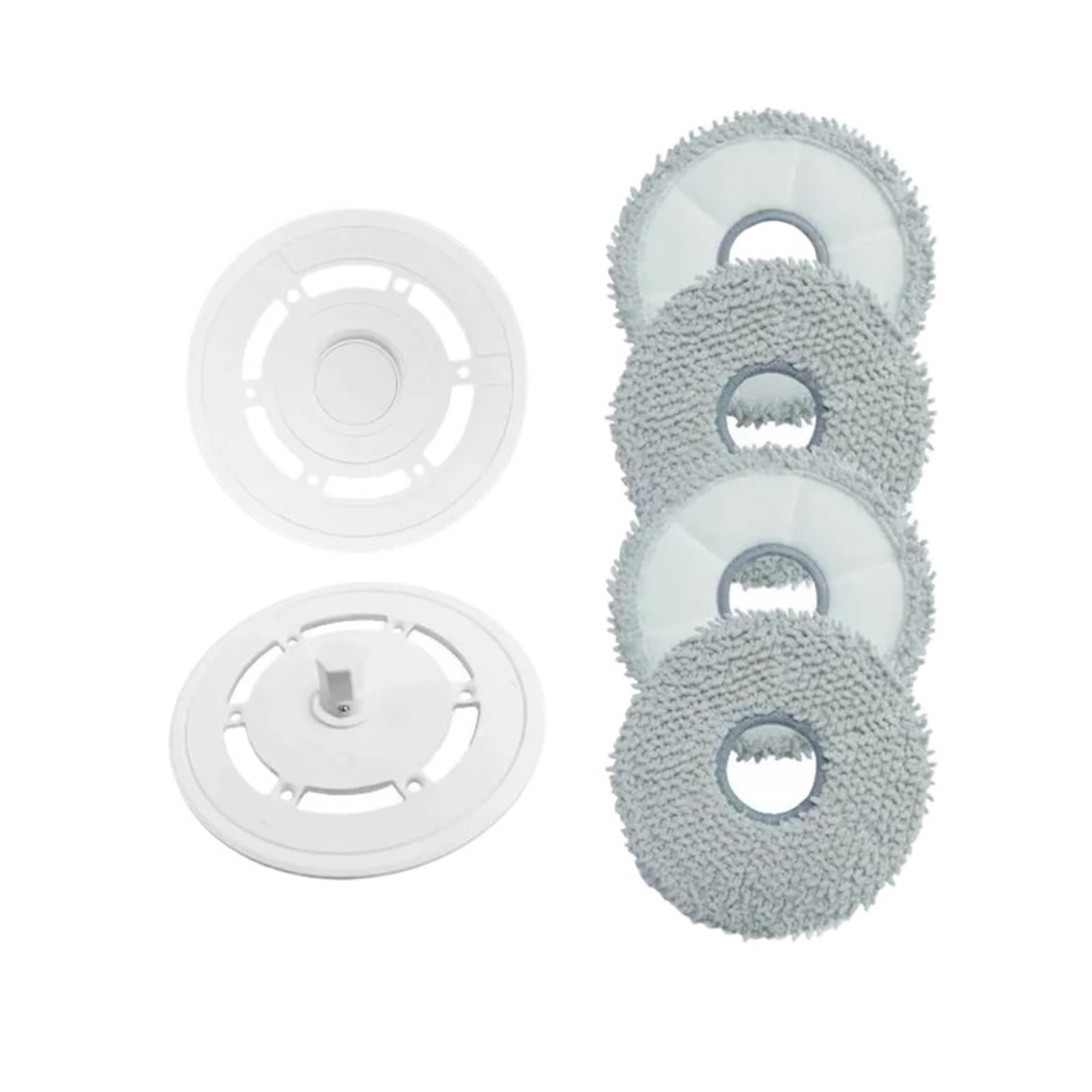 SteFik Accessory Replacement. Compatible for Ecovacs T20 Omni / T20 Max Robot Vacuums, Mop Cloths Bracket Spare Part Accessory Replacement (Color : 4PCS)