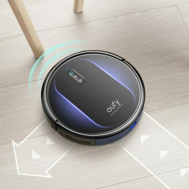 eufy by Anker RoboVac G32 Pro Robot Vacuum with Home Mapping, 2000 Pa Strong Suction, Wi-Fi Enabled, Ideal for Carpets, Hardwood Floors, and Pet Owners, Supports Only 2.4Ghz Wi-Fi (Renewed)