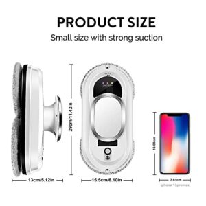 CHOVERY Window Cleaner Robot,Smart Glass Cleaning Robotic with 5600Pa Strong Suction,Remote Control Window Cleaning Robot for Windows/Tiles/Class Door