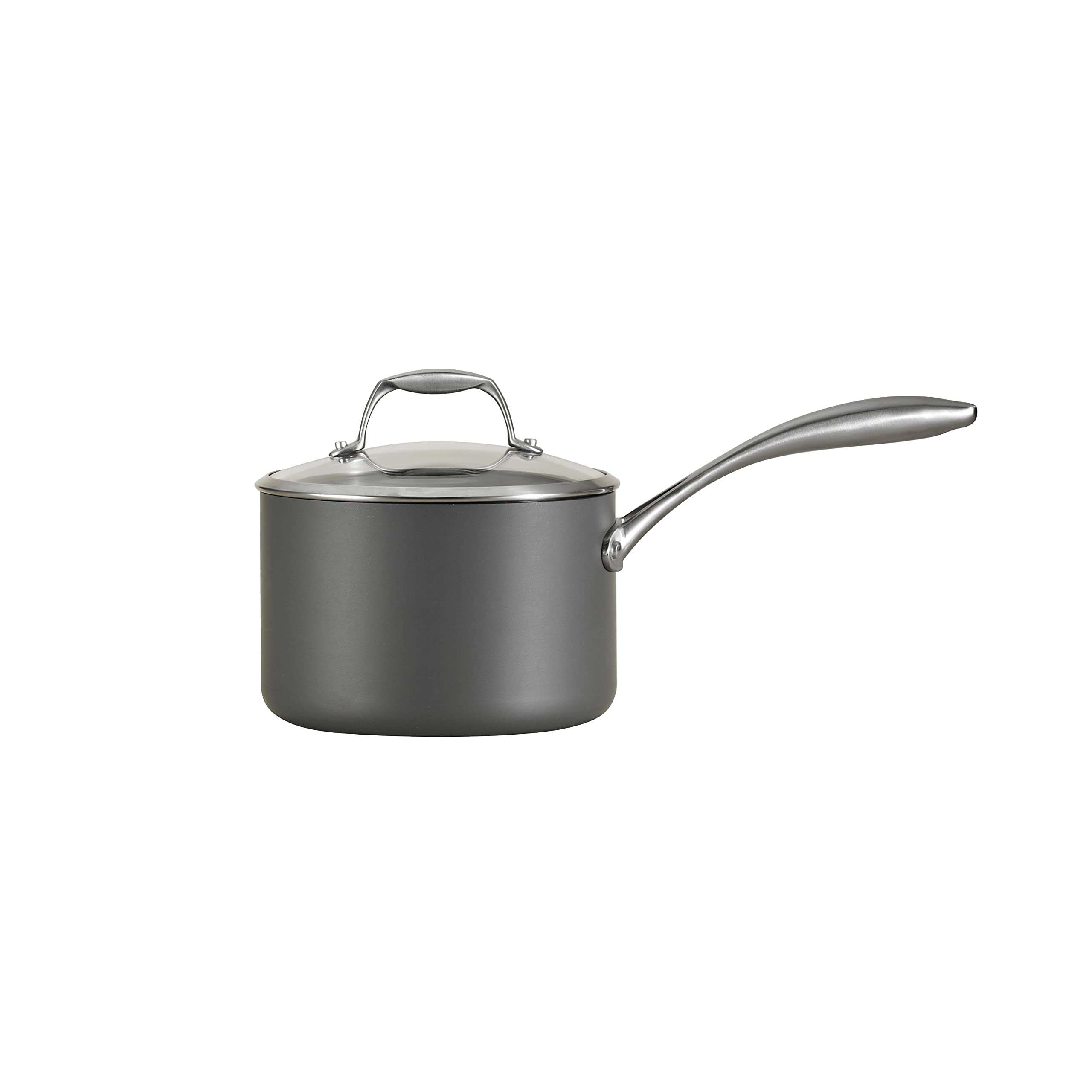 Tramontina Covered Sauce Pan Hard Anodized 3 Qt