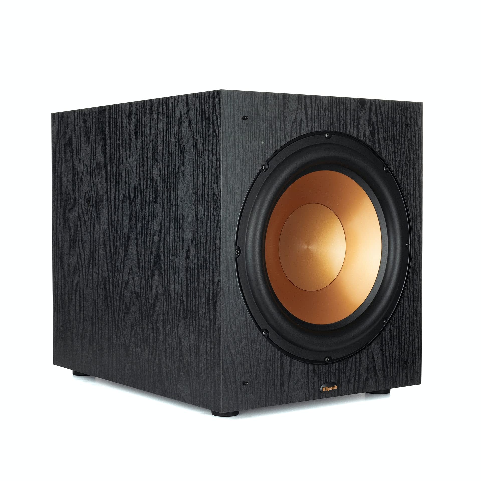 Klipsch Synergy Black Label F-200 7.1 Powerful and Efficient Home Theater System with 12" Front-Firing Subwoofer and Tractrix Horn Technology for Cinema-Quality Sound