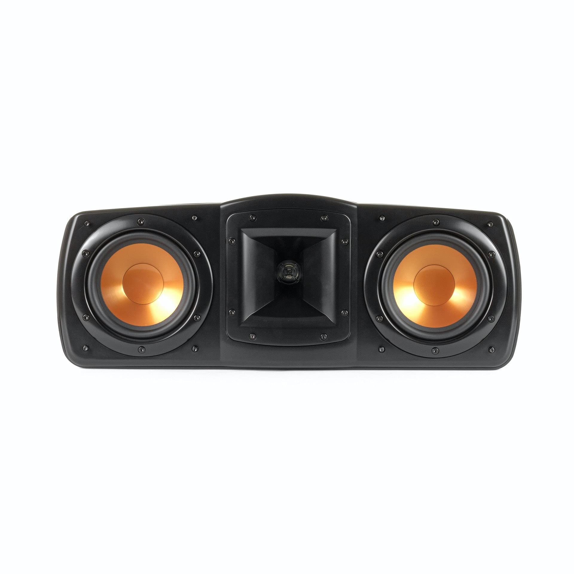 Klipsch Synergy Black Label F-200 7.1 Powerful and Efficient Home Theater System with 12" Front-Firing Subwoofer and Tractrix Horn Technology for Cinema-Quality Sound