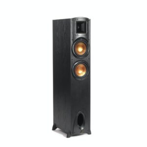 Klipsch Synergy Black Label F-200 7.1 Powerful and Efficient Home Theater System with 12" Front-Firing Subwoofer and Tractrix Horn Technology for Cinema-Quality Sound