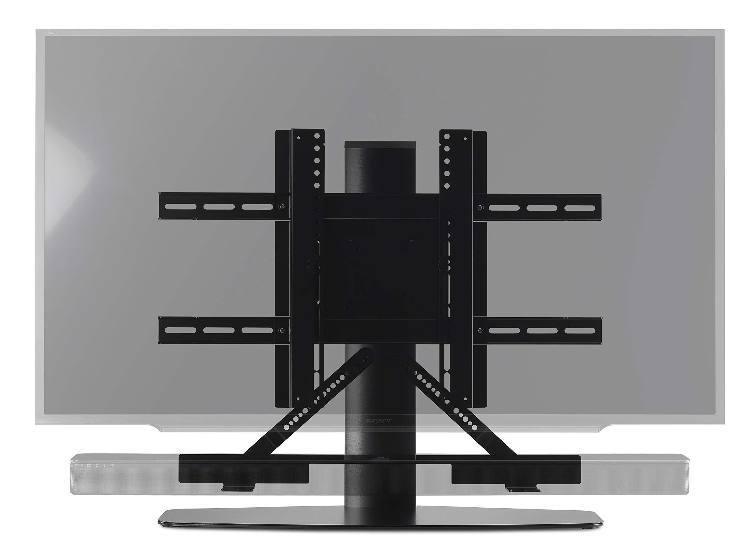 SoundXtra Adjustable TV Stand for Bose SoundTouch 300, Bose Soundbar 500 & Bose Soundbar 700 - Black