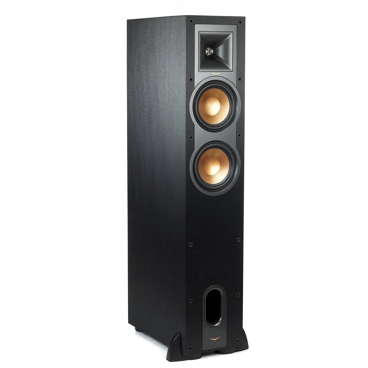 Klipsch Reference R-26FA 5.1 Home Theater Pack, Brushed Black Polymer Veneer