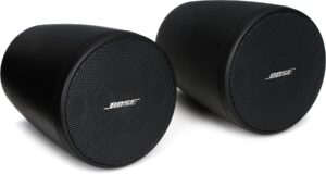 bose freespace fs2p pendant-mount loudspeaker (pair) - black