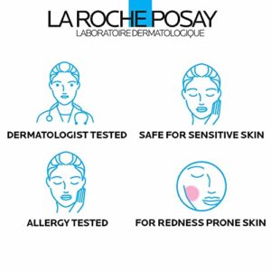 La Roche-Posay Toleriane Rosaliac AR Visible Redness Reducing Cream | Color Correcting Face Cream for Sensitive Skin with Green Pigments | Soothing and Hydrating