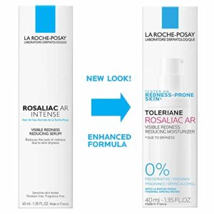 La Roche-Posay Toleriane Rosaliac AR Visible Redness Reducing Cream | Color Correcting Face Cream for Sensitive Skin with Green Pigments | Soothing and Hydrating