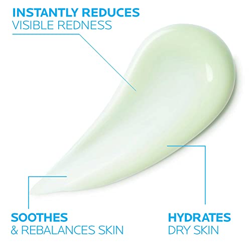 La Roche-Posay Toleriane Rosaliac AR Visible Redness Reducing Cream | Color Correcting Face Cream for Sensitive Skin with Green Pigments | Soothing and Hydrating