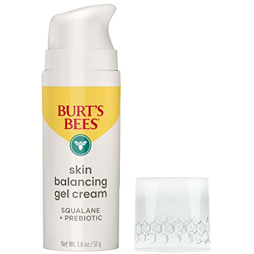 Burt’s Bees Daily Gel Cream , Skin Balancing Face Moisturizer, Hydrates Skin, for All Skin Types, With a Prebiotic, 1.8 Oz.