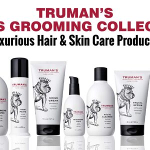 Truman's Gentlemen's Groomers - Men's Facial Moisturizer - Fixes Dry Skin, Rich in Vitamin B to Reduce Inflammation, Cooling Eucalyptus oil 4oz