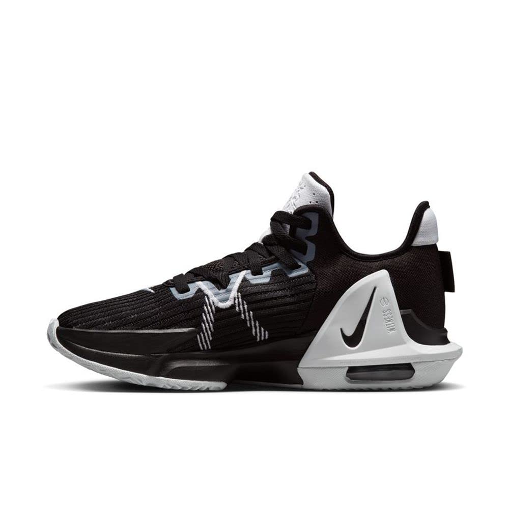 Nike Lebron Witness VI TB (us_Footwear_Size_System, Adult, Men, Numeric, Medium, Numeric_10) Black/White-Black