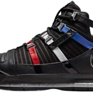 Nike Zoom Lebron III QS Black/Metallic Silver/University 11 D (M)