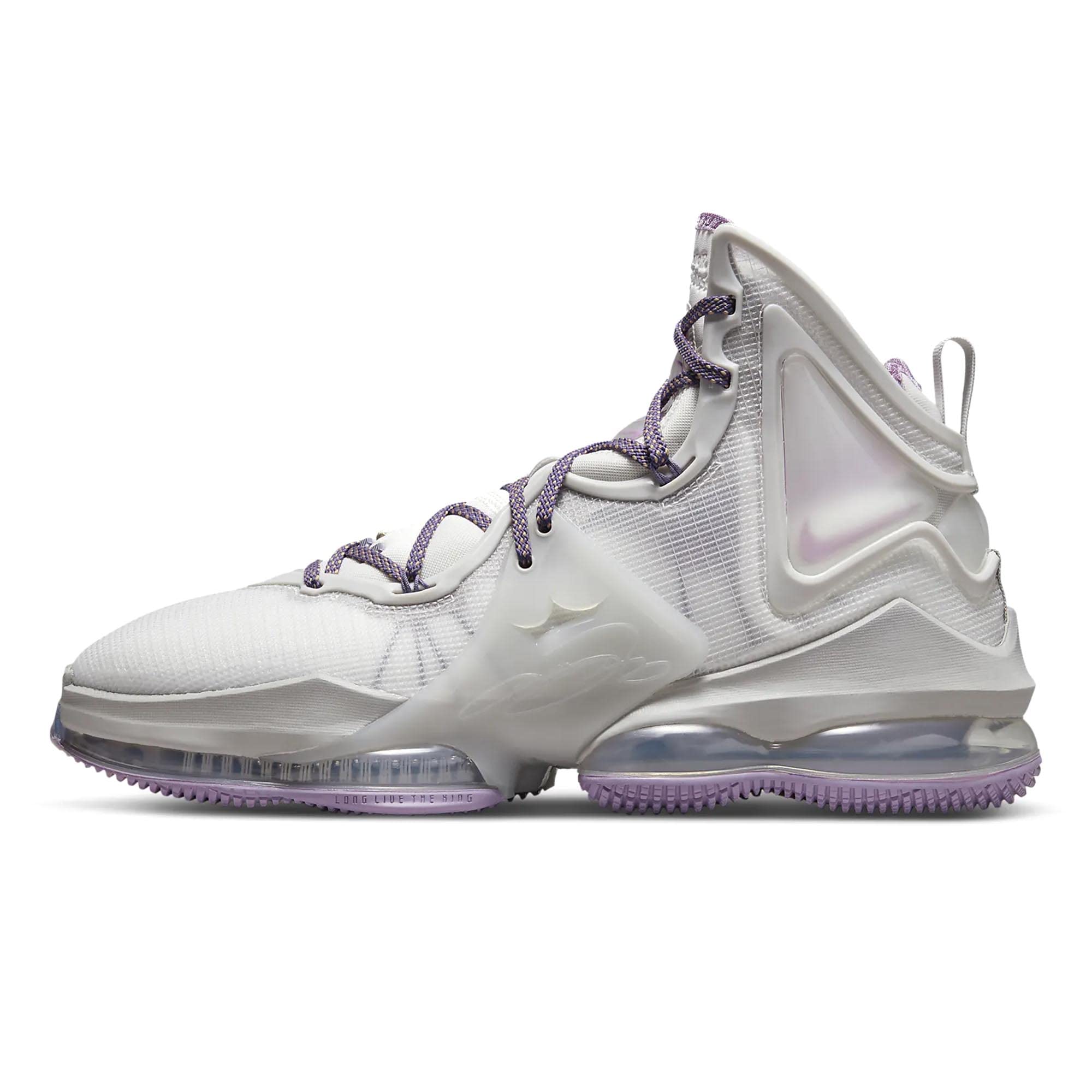 Nike Mens Lebron 19 Basketball Shoes, Phantom/Canyon Purple, 9.5 US