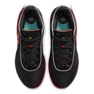 Nike Lebron XX (Big Kid) Black/Black/University Red 5 Big Kid M