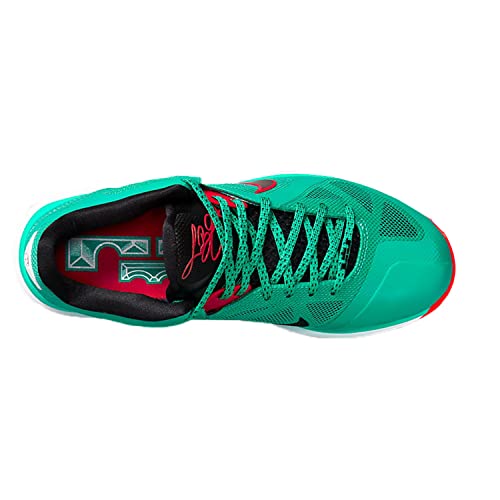 Nike Lebron 9 Low Men's Shoes (New Green/Black-Action Red, us_Footwear_Size_System, Adult, Men, Numeric, Medium, Numeric_10_Point_5)