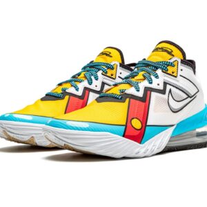 Nike Lebron 18 Low Stewie Griffin Limited Edition CV7562-104 (Numeric_12) White