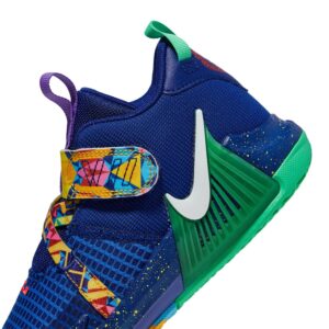 Nike Lebron Witness VII (Big Kid) Deep Royal Blue/White/Game Royal 7 Big Kid M