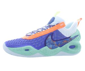 nike men's cosmic unity amalgam da6725-500 shoes, aqua/blue/orange, 10