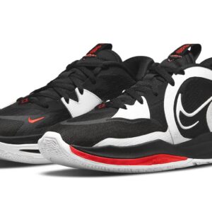 Nike Kyrie 5 Low Men's Basketball Shoes Black/White-Chile Red DJ6012-001 9.5