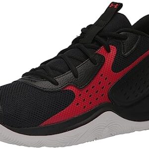 Under Armour Unisex Jet '23, (005) Black/Red/Red, 7, US