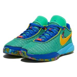 Nike Lebron XX SE (Big Kid) Electric Algae/University Gold 7 Big Kid M