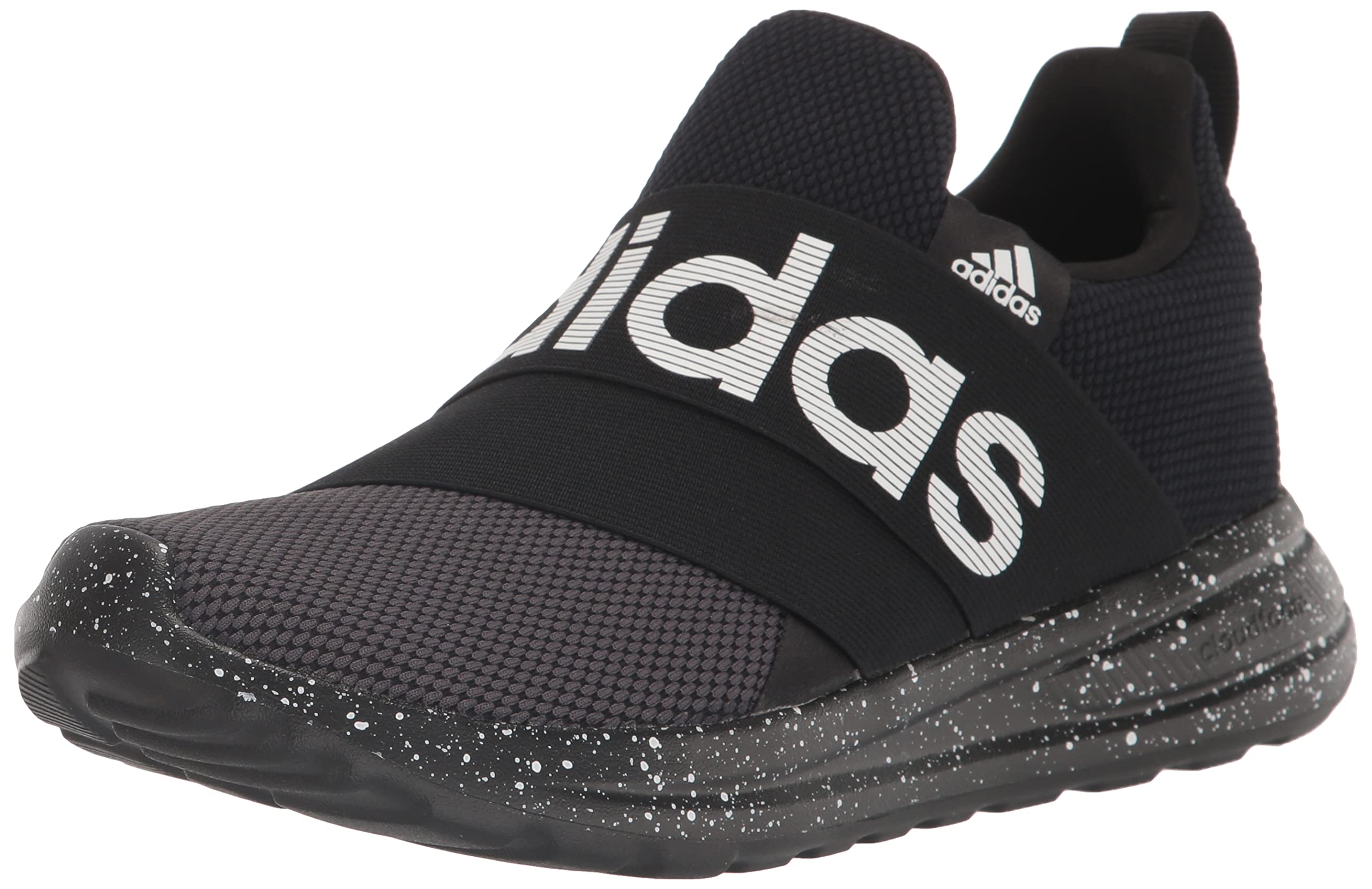 adidas Men's Lite Racer Adapt 6.0 Sneaker, Core Black/Core Black/White, 14