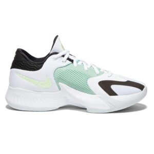 Nike Freak 4 (Big Kid) White/White/Black/Barely Volt 5.5 Big Kid M