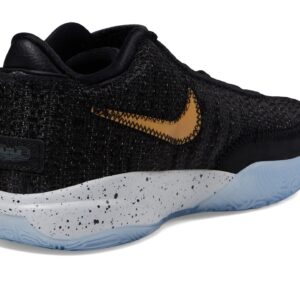 Nike Lebron XX PS (Little Kid) Black/Metallic Gold/White/Pure Platinum 13 Little Kid M