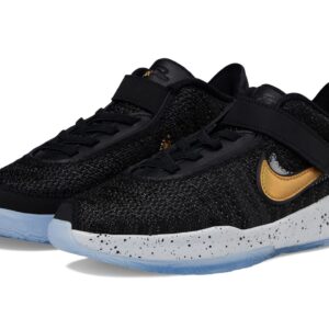 Nike Lebron XX PS (Little Kid) Black/Metallic Gold/White/Pure Platinum 13 Little Kid M