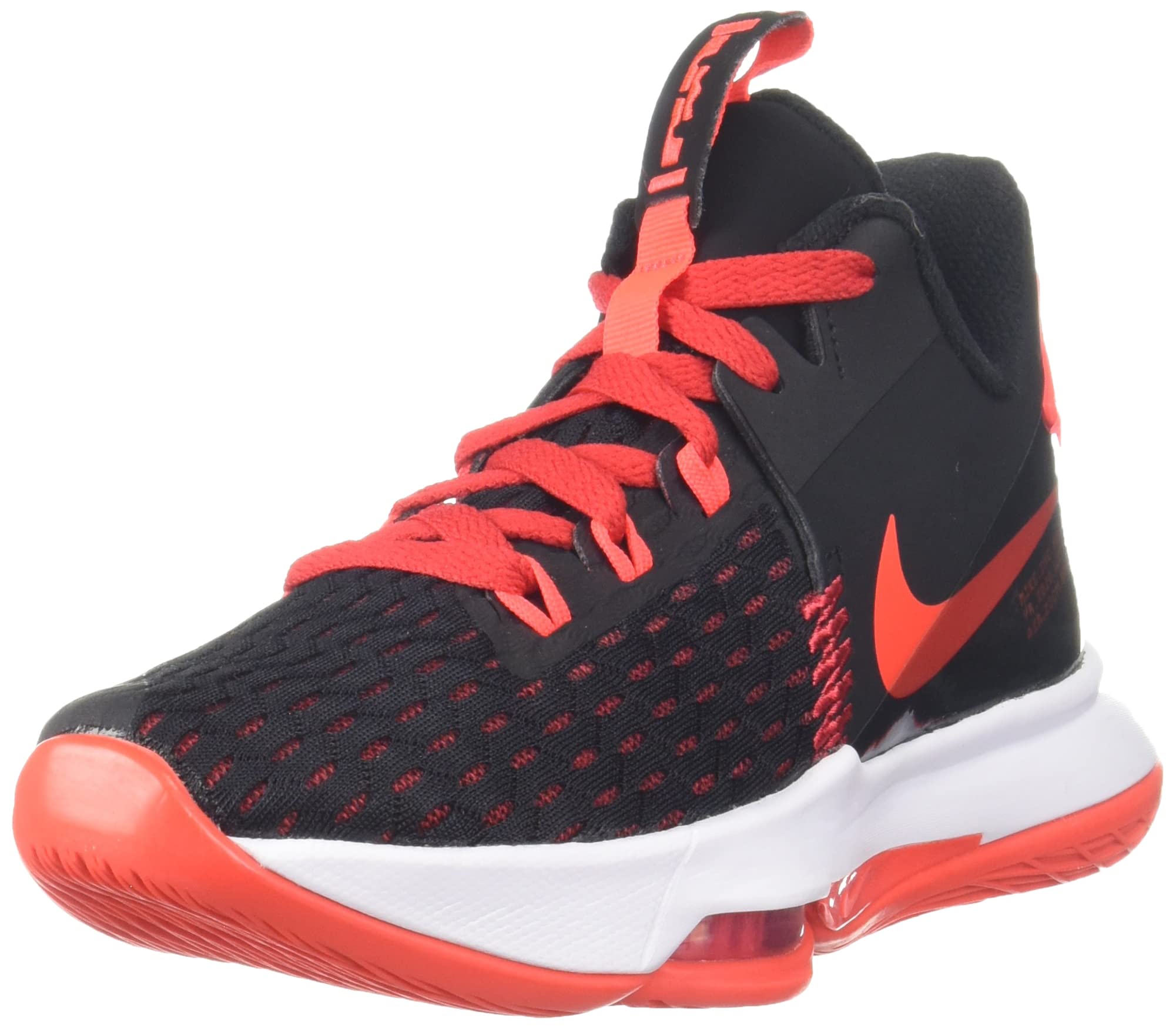 Nike Mens Lebron Witness V CQ9380 005 - Size 14 Black/Bright Crimson