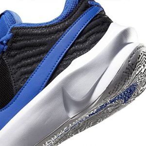 Nike Kid's Team Hustle D10 GS Basketball Shoe, Black/Game Royal-photon Dust, 7 Big Kid