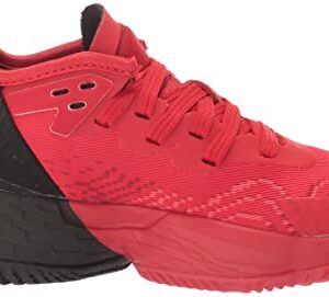 adidas D.O.N. Issue 4 Basketball Shoe, Vivid Red/Black/Team Victory Red, 5.5 US Unisex Big Kid