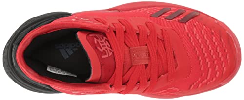 adidas D.O.N. Issue 4 Basketball Shoe, Vivid Red/Black/Team Victory Red, 5.5 US Unisex Big Kid