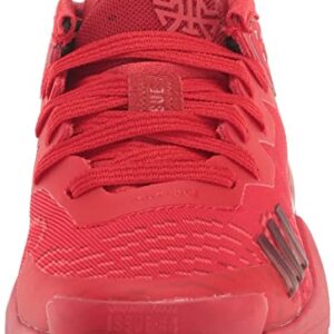 adidas D.O.N. Issue 4 Basketball Shoe, Vivid Red/Black/Team Victory Red, 5.5 US Unisex Big Kid